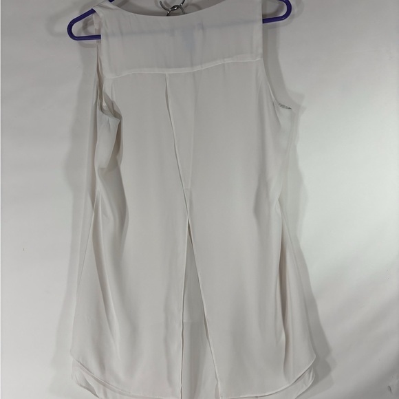 White House Black Market White Tunic Small - Picture 4 of 4
